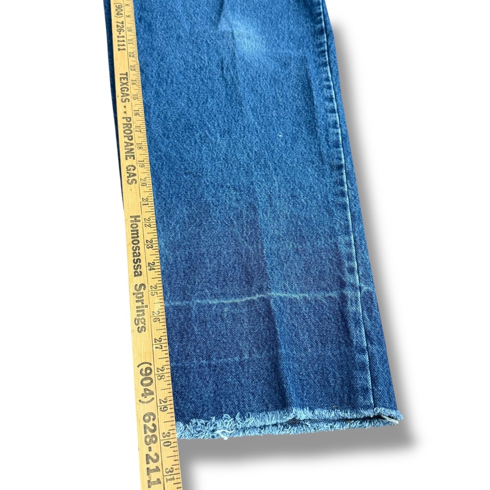 Open Trails Mens Blue Denim Jeans Authentic Stonewashed Size 36x34(36x30) - Picture 7 of 9